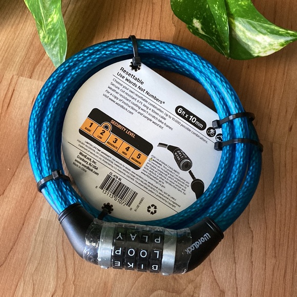 WordLock 6Ft Cable Bike Lock - Picture 10 of 11